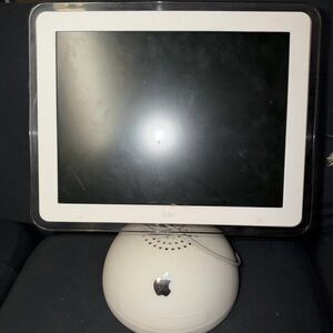 Apple iMac G4 Computer With Cord Tested Turns On Works Needs Reset No Password U
